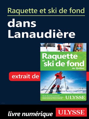 cover image of Raquette et ski de fond dans Lanaudière